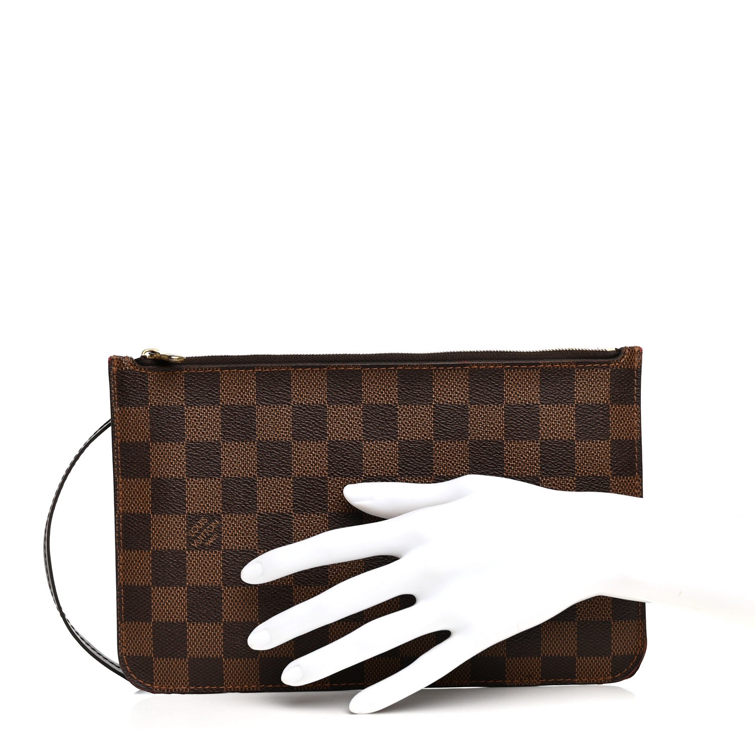 Louis Vuitton Damier Ebene Neverfull MM GM Pochette 2 of 8