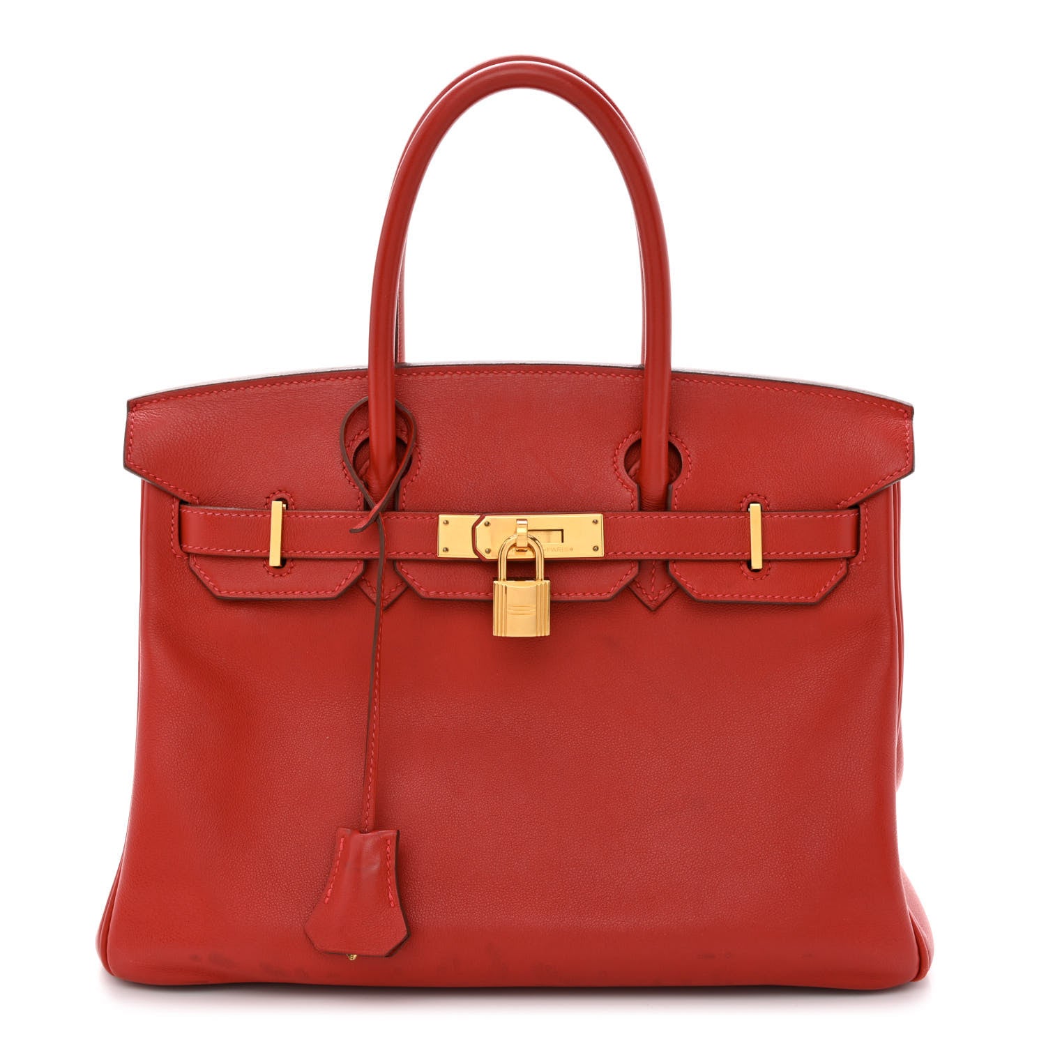 Hermes Swift Birkin 30 Rouge Vif 1 of 17