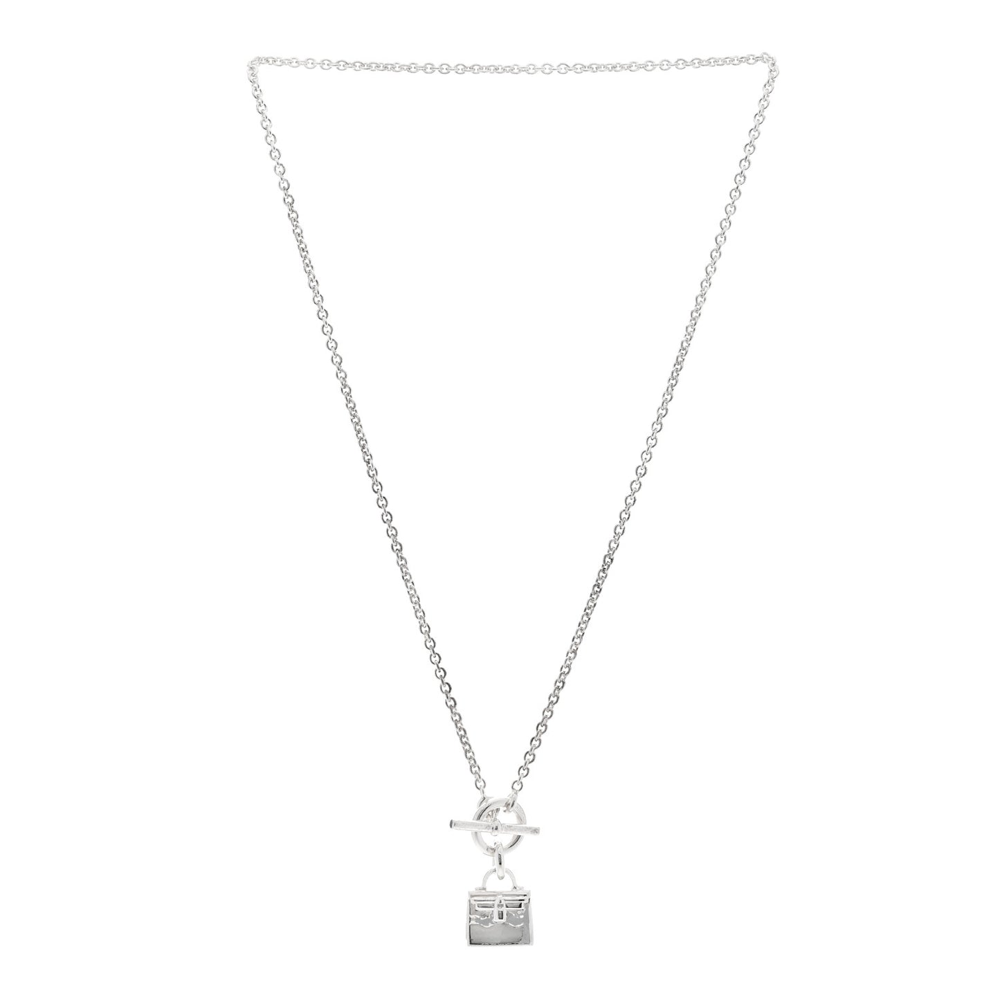 Sterling Silver Kelly Charm Pendant Necklace