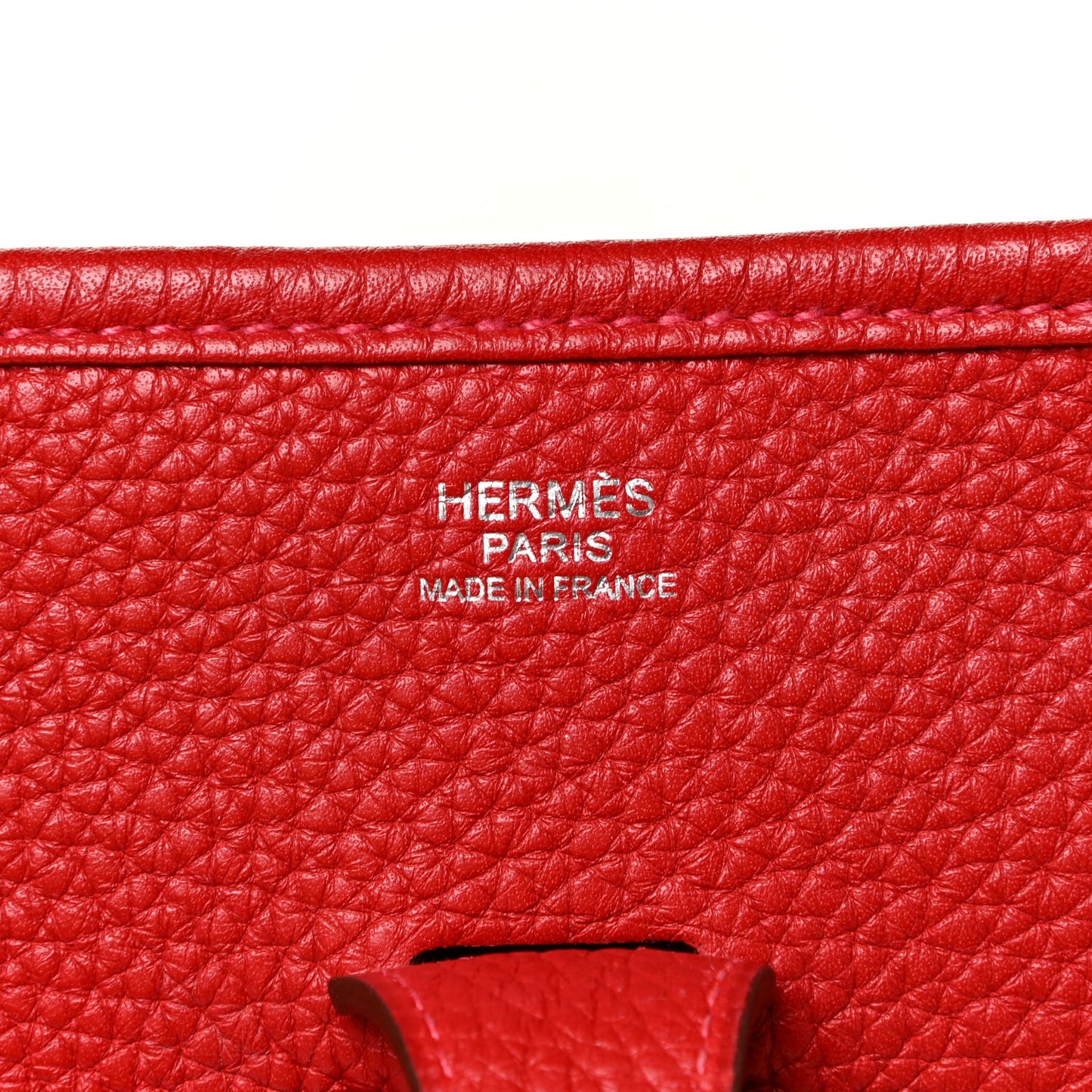 Taurillon Clemence Evelyne III PM Rouge Casaque