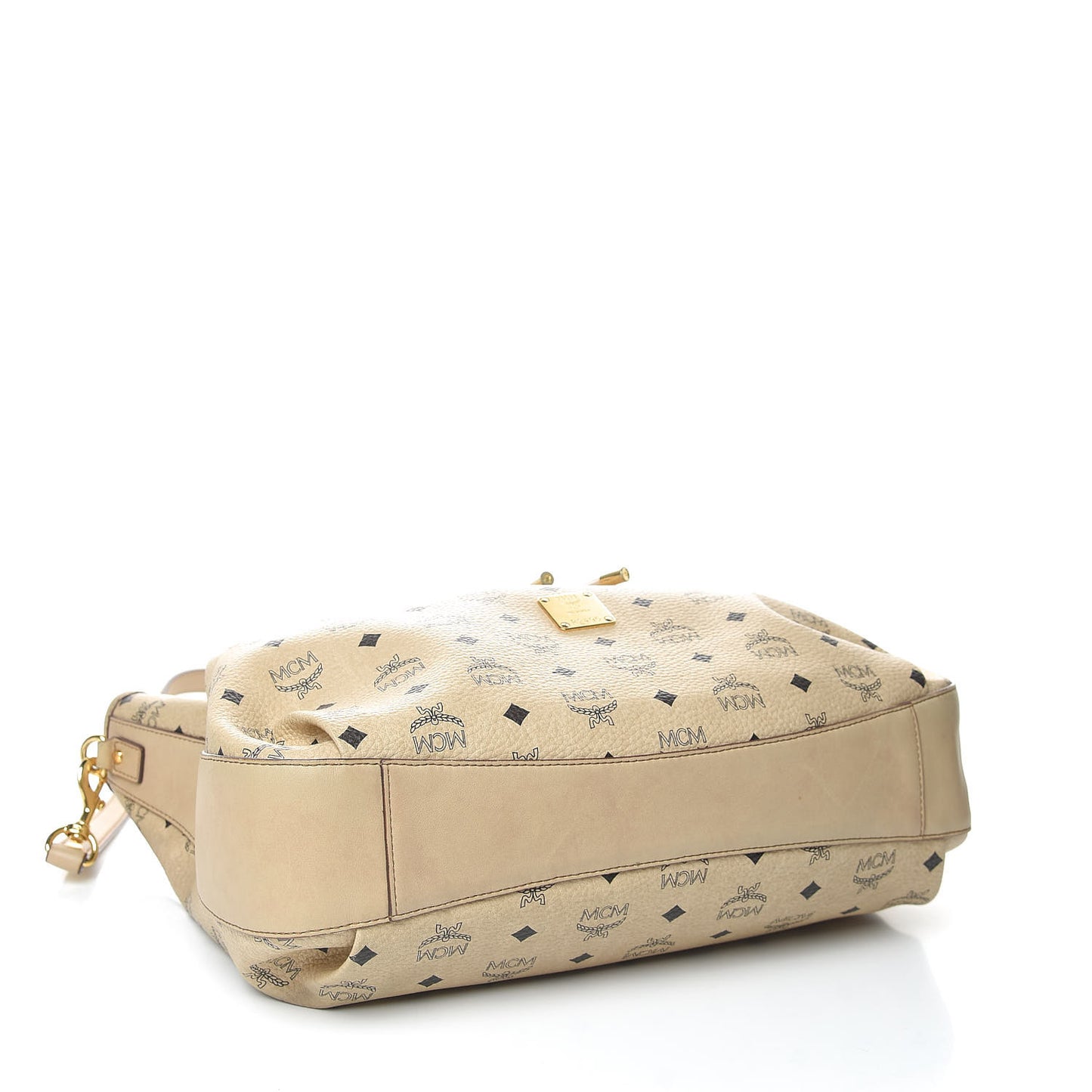 Visetos Medium Drawstring Shopper Beige