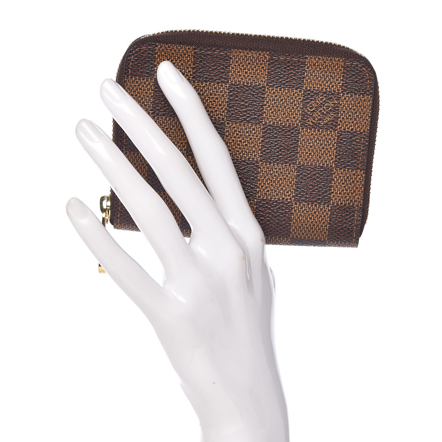 Louis Vuitton Damier Ebene Zippy Coin Purse 2 of 6