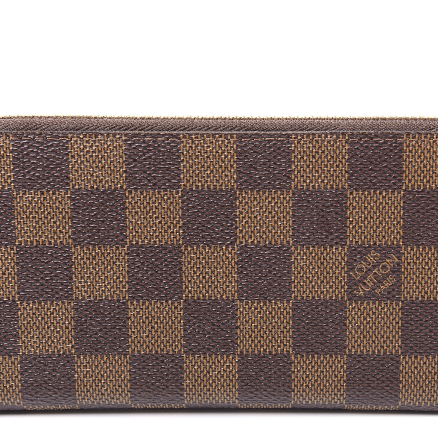 Louis Vuitton Damier Ebene Clemence Wallet Cherry 9 of 10
