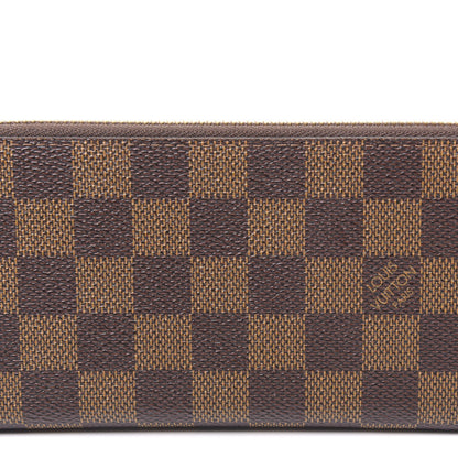 Louis Vuitton Damier Ebene Clemence Wallet Cherry 9 of 10