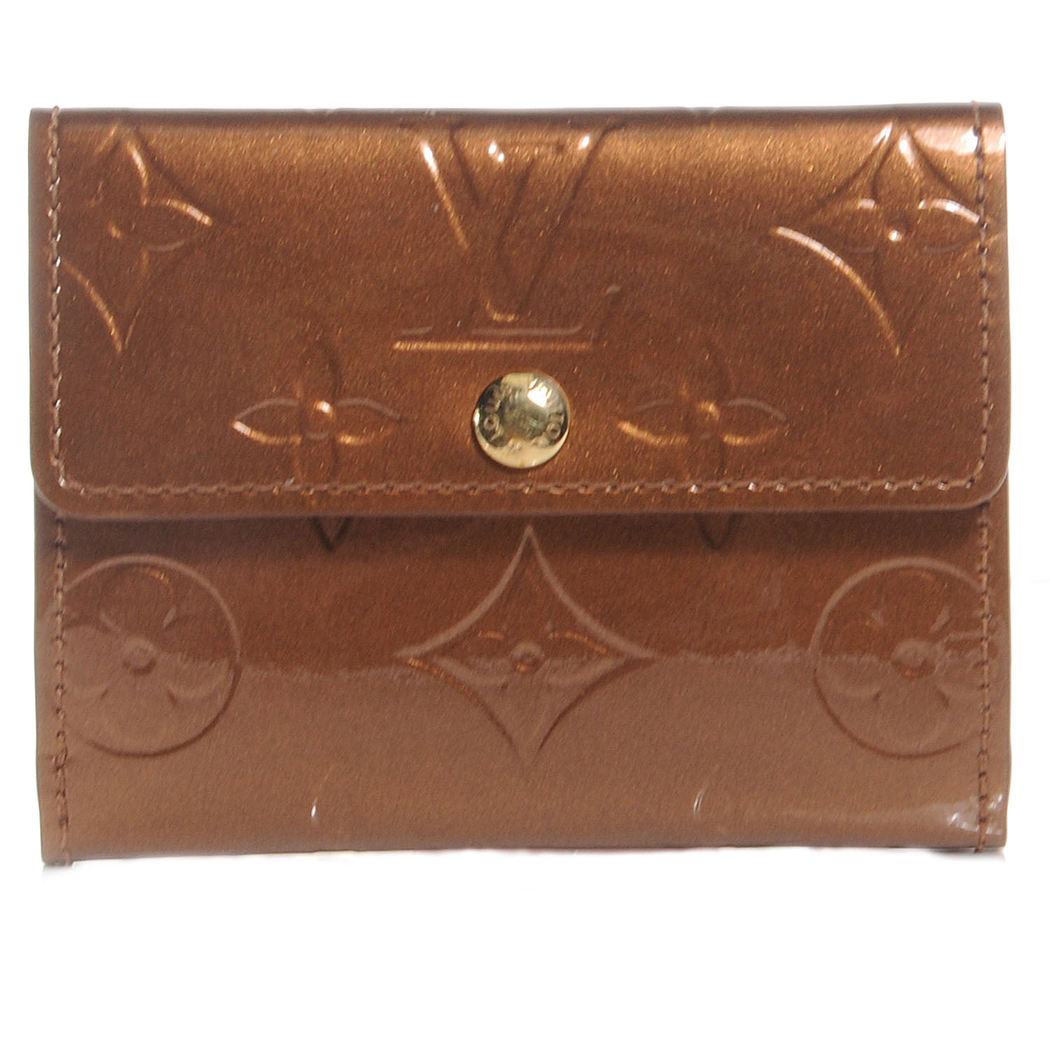 Louis Vuitton Vernis Ludlow Wallet Bronze 1 of 7