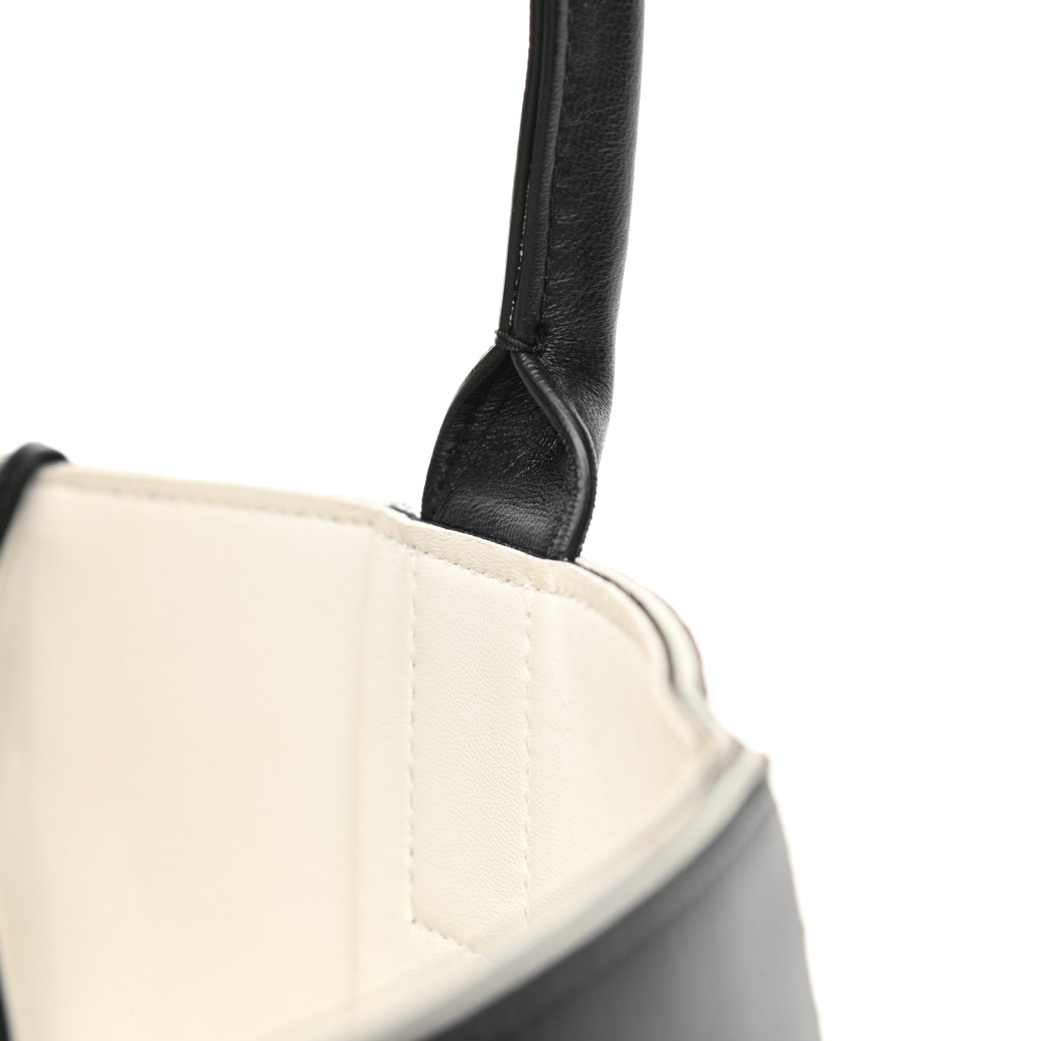 Bottega Veneta Nappa Maxi Intrecciato Arco Tote Black White 14 of 16