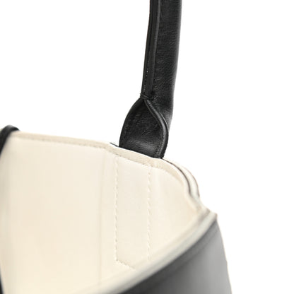 Bottega Veneta Nappa Maxi Intrecciato Arco Tote Black White 14 of 16