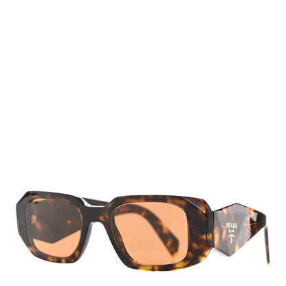 Prada Acetate Symbole Sunglasses SPR 17W Havana 1 of 8