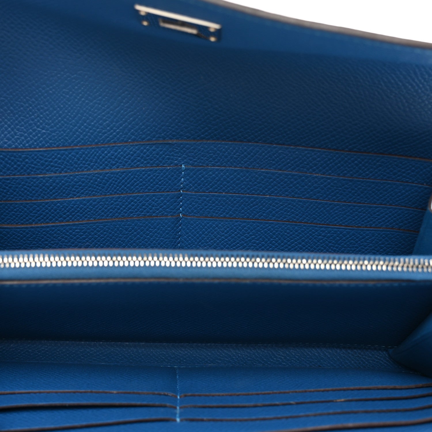 Hermes Epsom Kelly Longue Wallet Mykonos 5 of 9