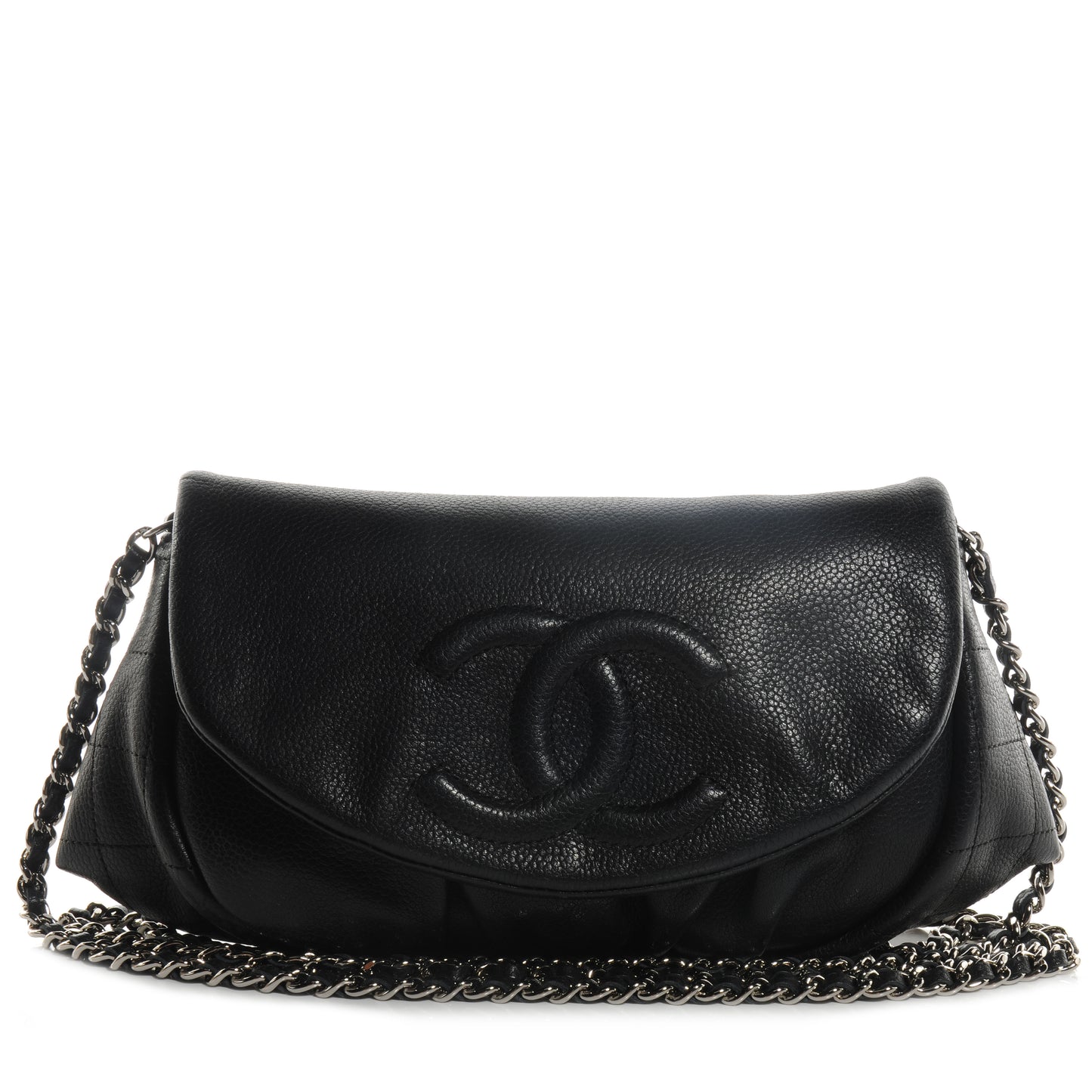 Caviar Half Moon Wallet On Chain WOC Black