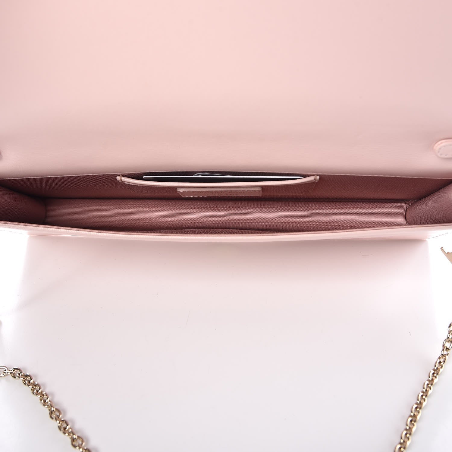 Christian Dior Lambskin Cannage Lady Dior Convertible Clutch Pink 6 of 9