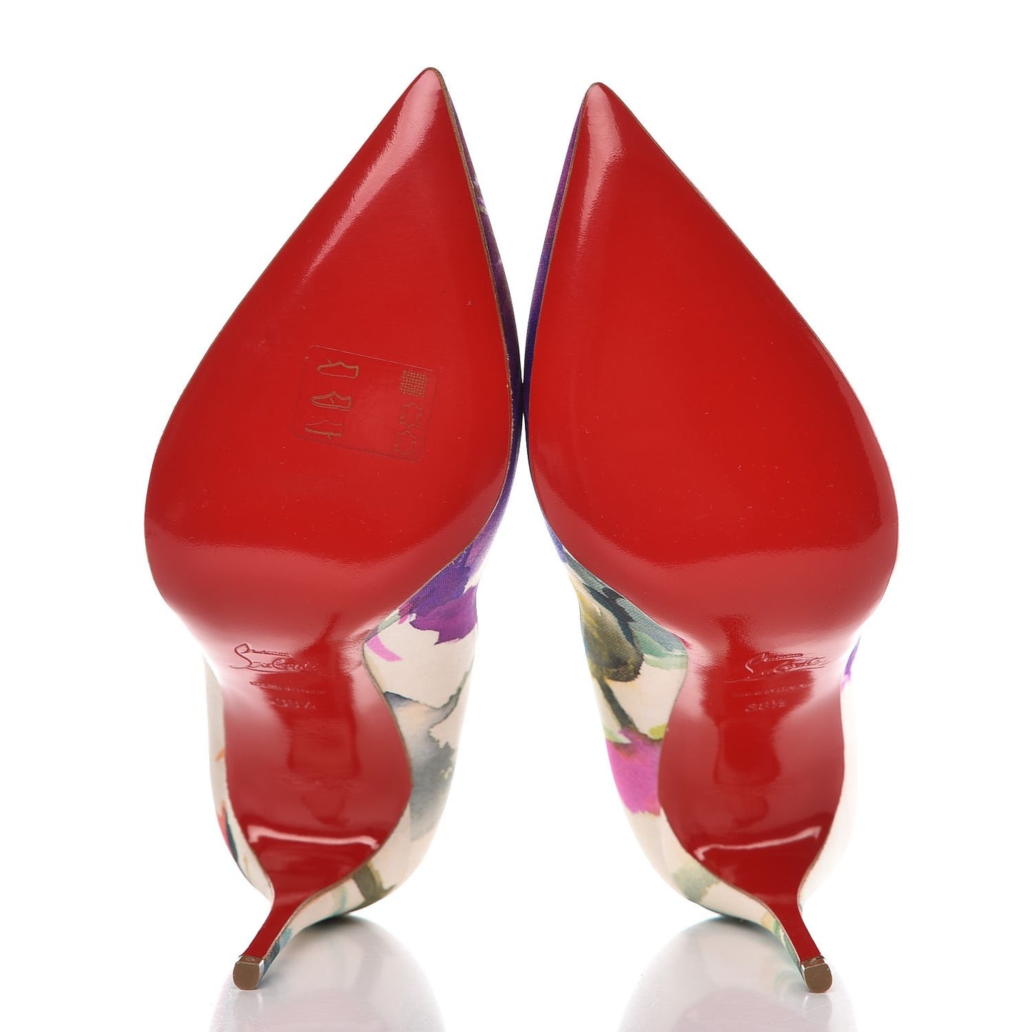 Satin Maxi Fiori Pigalle Follies 100 Pumps 38.5 Multicolor