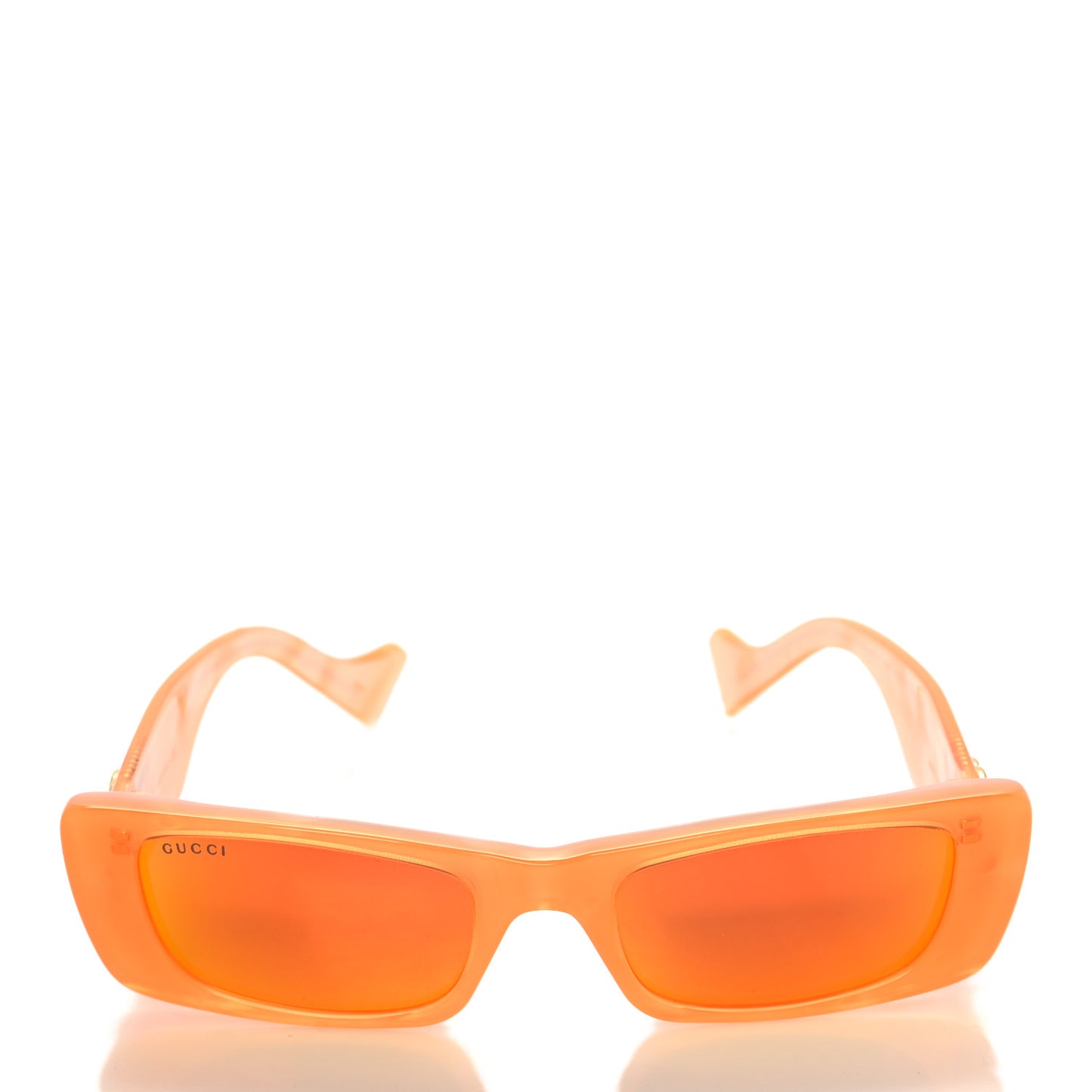Acetate Square Sunglasses GG0516S Orange