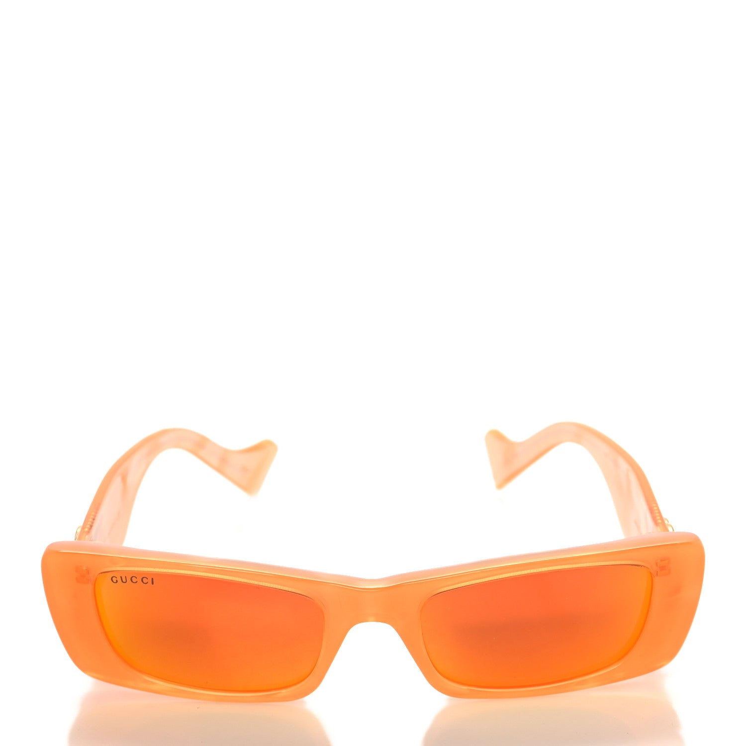 Gucci Acetate Square Sunglasses GG0516S Orange 2 of 8