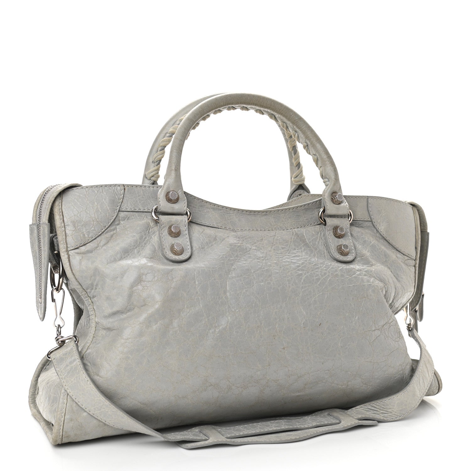 Balenciaga Agneau Giant 12 Silver Hardware City Gris Ciment 2 of 8