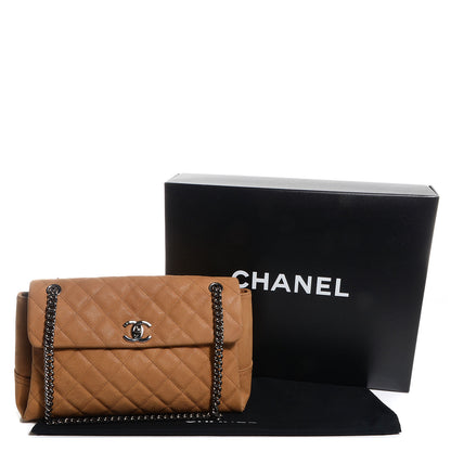 Chanel Iridescent Caviar Medium Lady Pearly Flap Beige 5 of 9