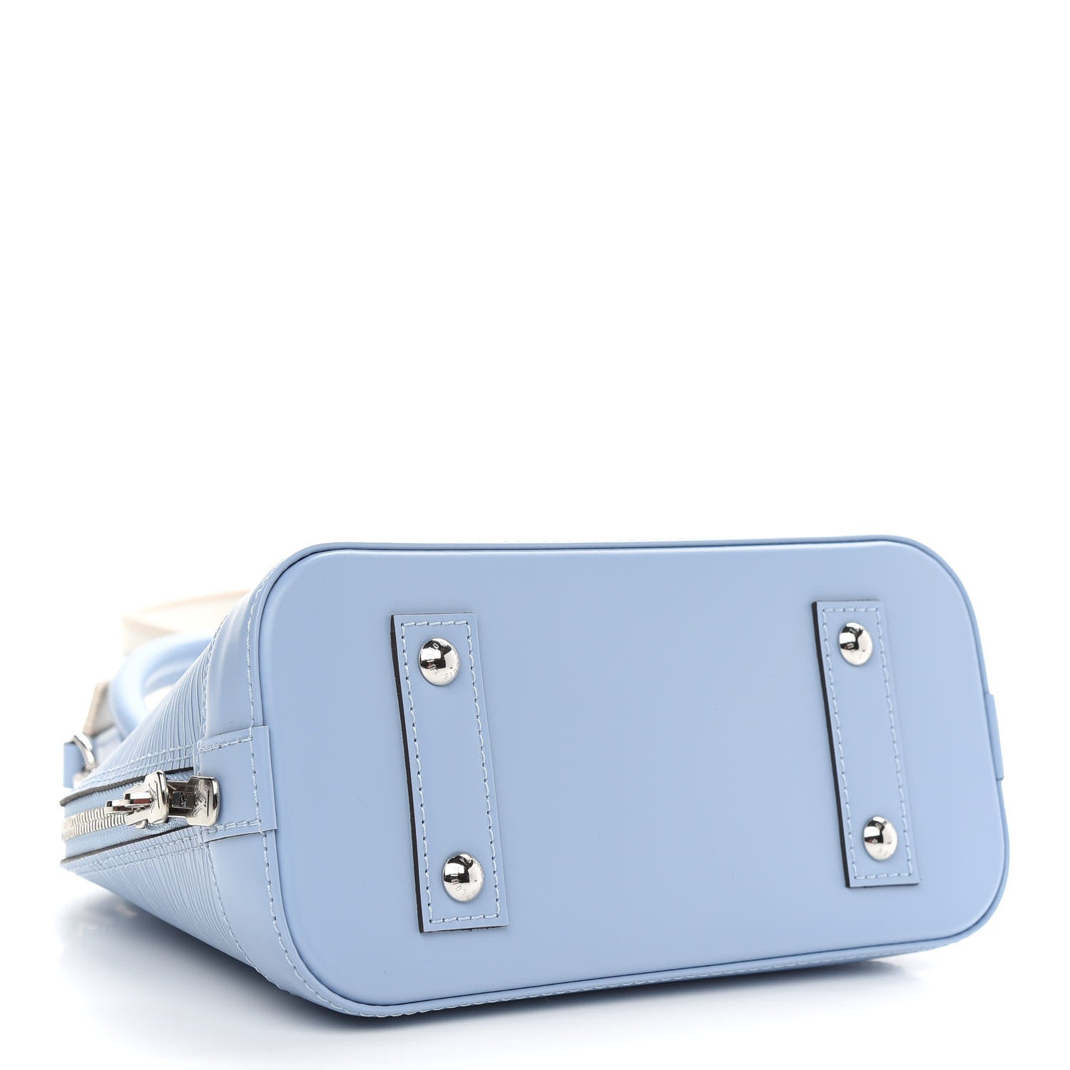 Louis Vuitton Epi Jacquard Alma BB Bleu Nuage 4 of 7