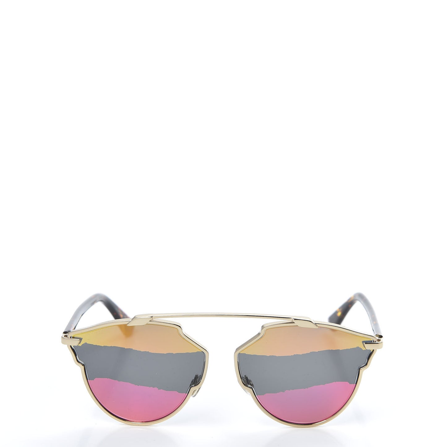 Acetate Metal So Real A Sunglasses Yellow Multicolor