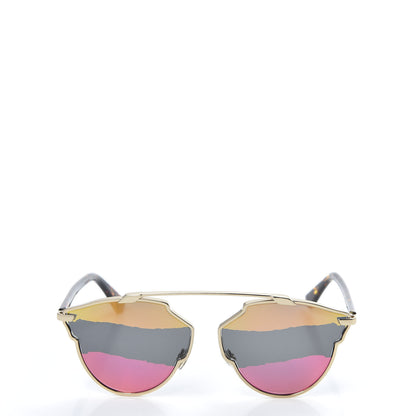Christian Dior Acetate Metal So Real A Sunglasses Yellow Multicolor 2 of 7