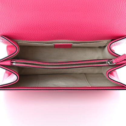 Gucci Dollar Calfskin Crystal Web Medium Dionysus Bamboo Top Handle Bag Box Pink Black Diamond 4 of 4