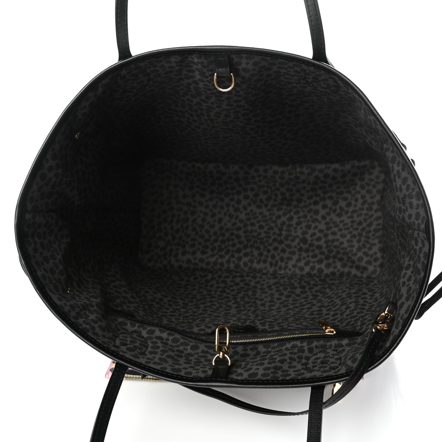 Louis Vuitton Monogram Giant Wild At Heart Neverfull MM Black 4 of 4