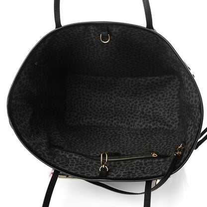 Louis Vuitton Monogram Giant Wild At Heart Neverfull MM Black 4 of 4