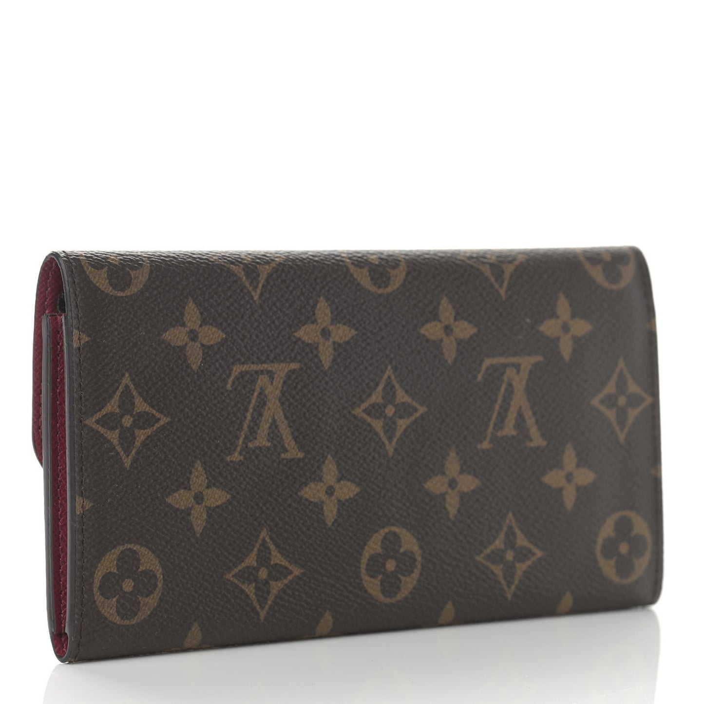 Monogram Emilie Wallet Fuchsia