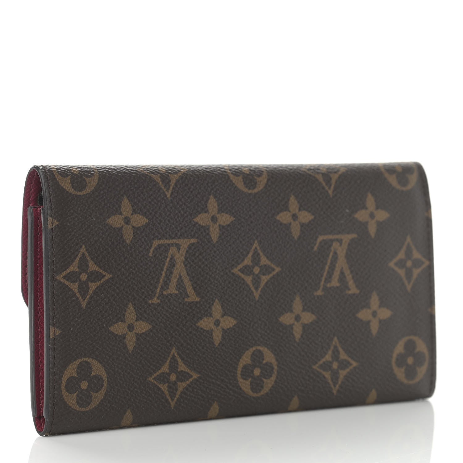 Louis Vuitton Monogram Emilie Wallet Fuchsia 3 of 9