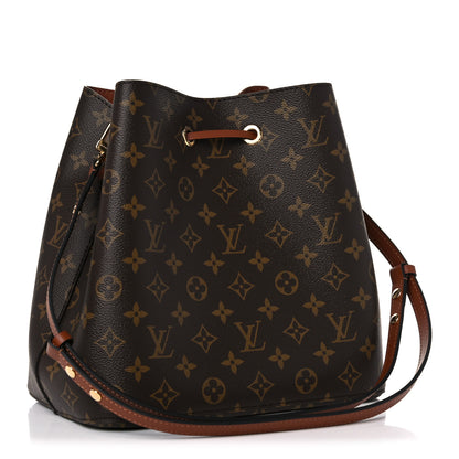 Louis Vuitton Monogram Neonoe MM Caramel 3 of 10