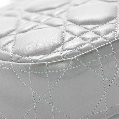 Christian Dior Lambskin Cannage Miss Dior Promenade Pouch Grey 5 of 8