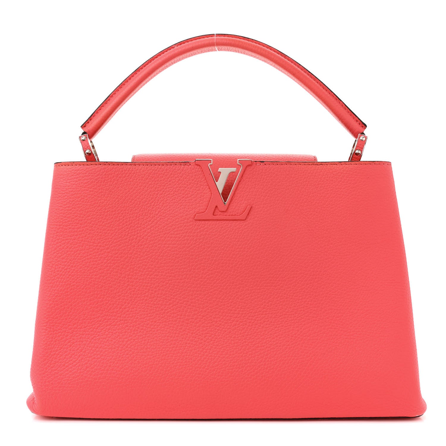 Louis Vuitton Taurillon Capucines MM Rose Litchi 1 of 17
