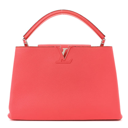 Louis Vuitton Taurillon Capucines MM Rose Litchi 1 of 17