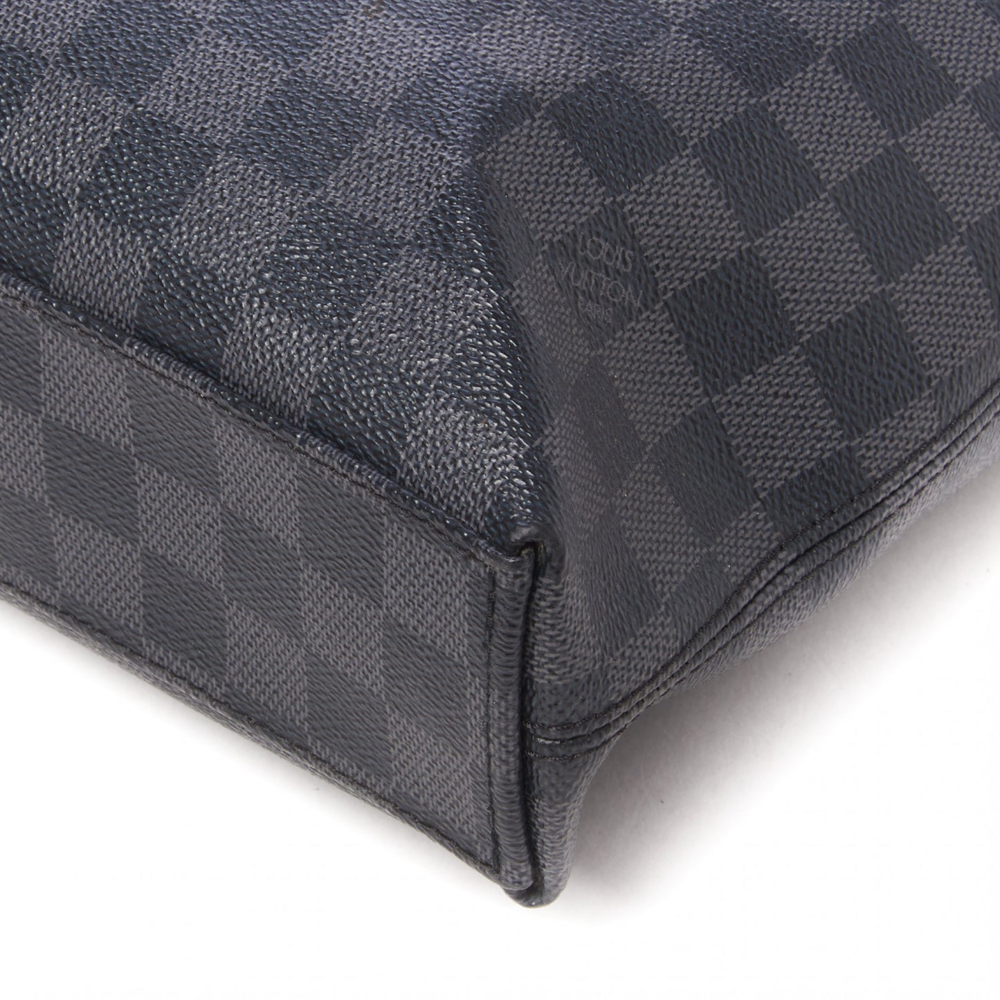 Damier Graphite Porte-Documents Jour