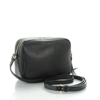 Gucci Pebbled Calfskin Small Soho Disco Bag Black 3 of 7