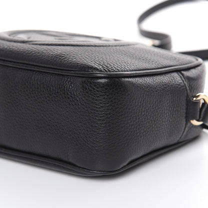 Gucci Pebbled Calfskin Small Soho Disco Bag Black 9 of 11