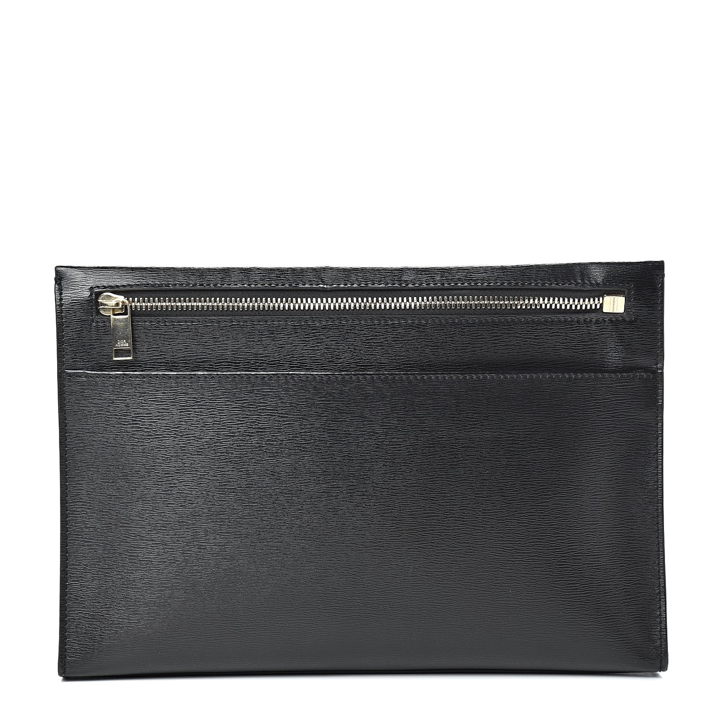 Calfskin Bee Pouch Black
