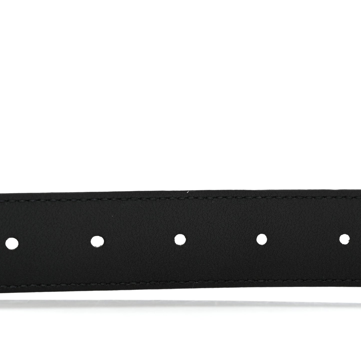 Moon Calfskin Double G 30mm Belt 95 38 Black