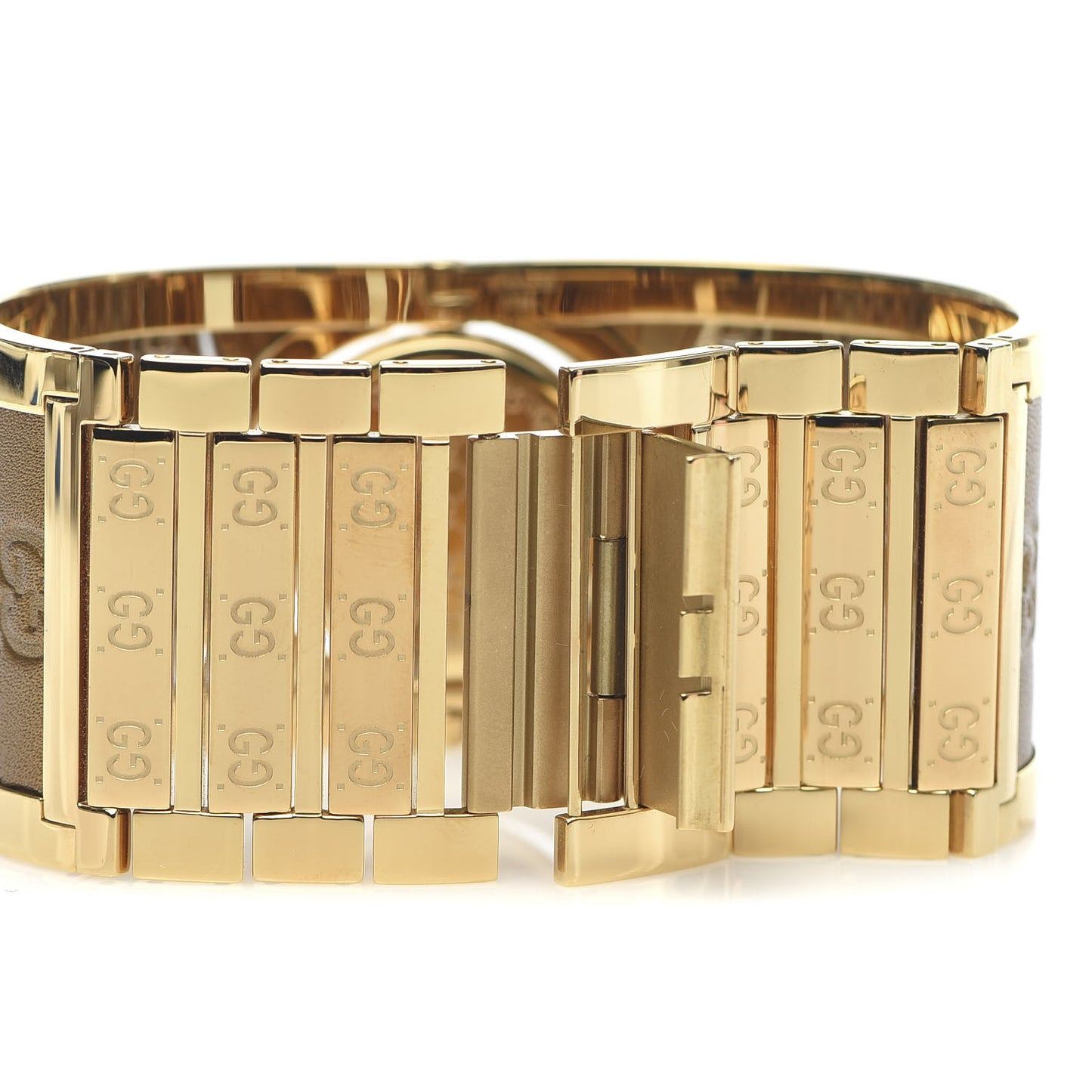Stainless Steel Calfskin 33mm Twirl Quartz Watch Bronze