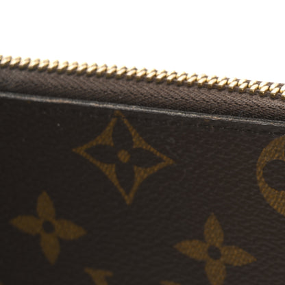Louis Vuitton Monogram Clemence Wallet Fuchsia 12 of 13