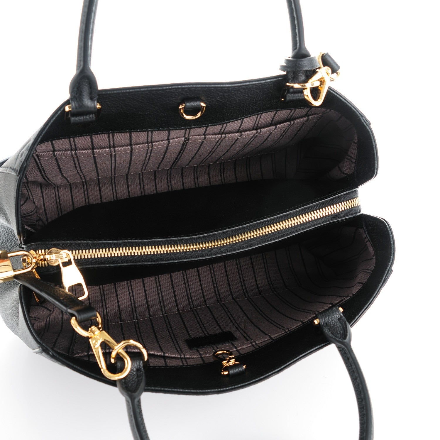 Louis Vuitton Empreinte Montaigne MM Black 5 of 7