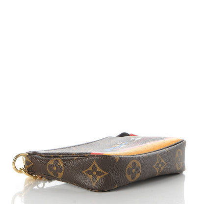 Louis Vuitton Monogram 2015 Christmas Animation Mini Pochette Accessories 4 of 8