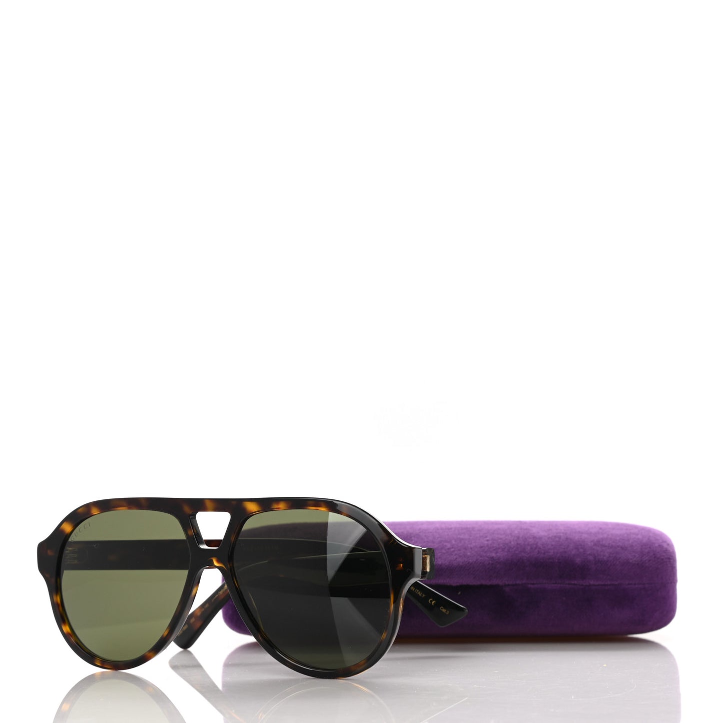 Aviator GG0159S Sunglasses Black Tortoise