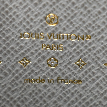 Louis Vuitton Denim Monogram Zippy Coin Purse Washed Gray 7 of 8