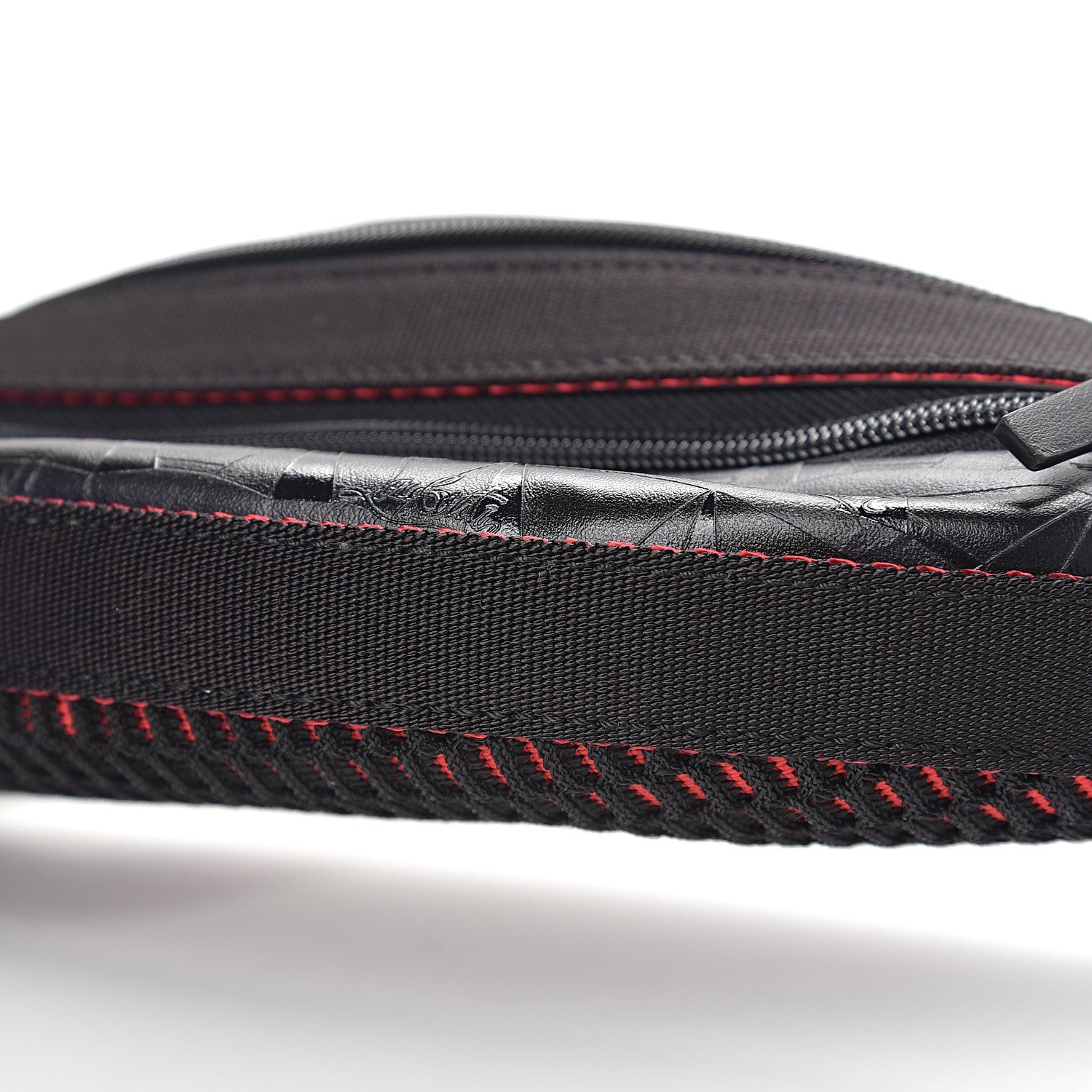Christian Louboutin Calfskin Paris NYC Belt Bag Black 9 of 9