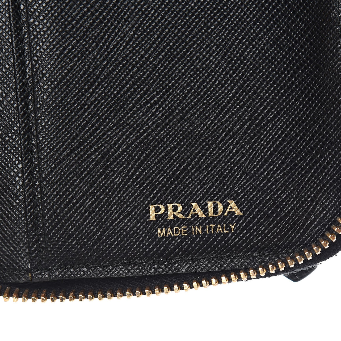 Saffiano Phone Wristlet Wallet Black