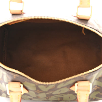 Louis Vuitton Monogram Graffiti Speedy 30 Kaki 5 of 13