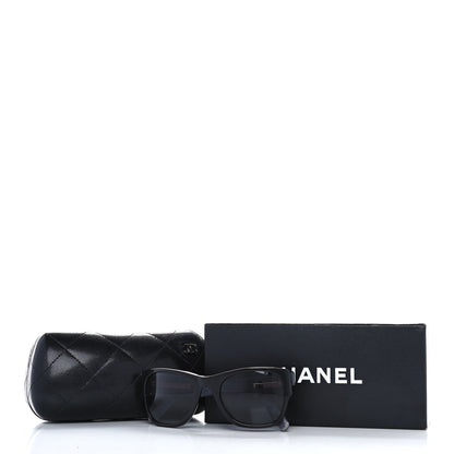 Chanel Acetate Denim CC Sunglasses 5162 Black Blue 8 of 8