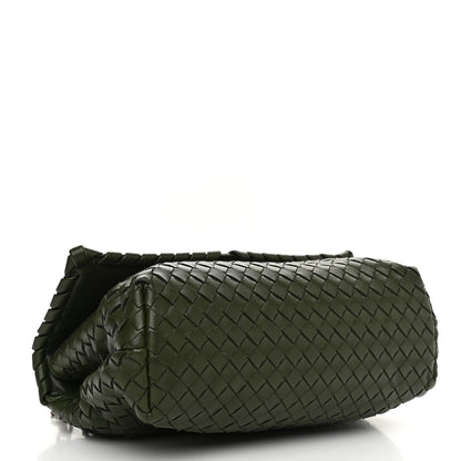 Bottega Veneta Nappa Intrecciato Baby Olimpia Shoulder Bag Moss 5 of 13