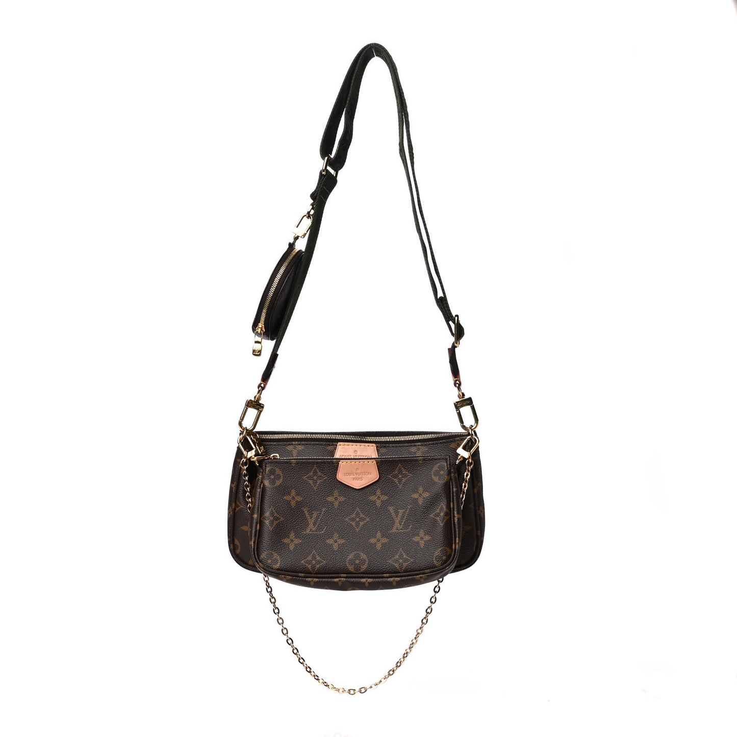Monogram Multi Pochette Accessories Kaki