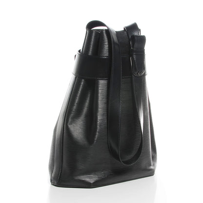 Louis Vuitton Epi Sac D'Epaule GM Black 3 of 7